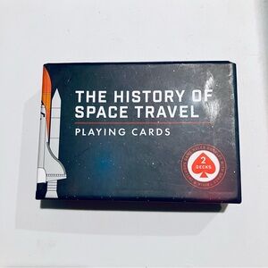NWT History of Space Travel Playing Cards